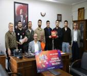 Dekanımız Prof. Dr. Ertan Bol, Model Uydu Yarışması’nda Dereceye Giren Öğrencileri Ağırladı