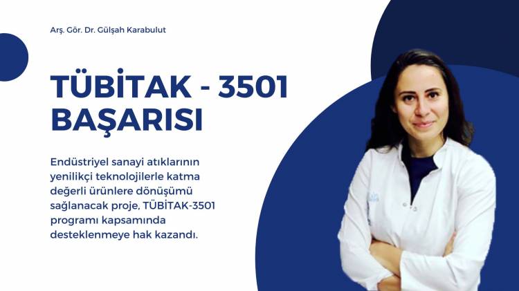 TÜBİTAK-3501 Projesi