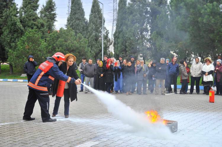 Yangın Tatbikatı Yapıldı