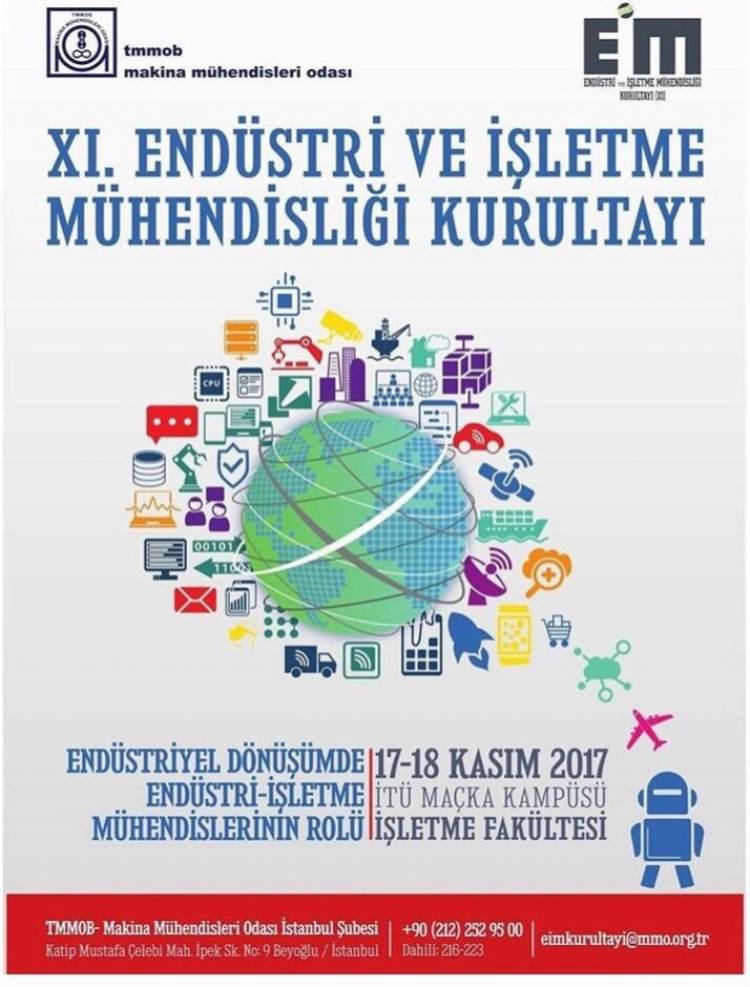 XI. Endüstri ve İşletme Mühendisliği Kurultayı