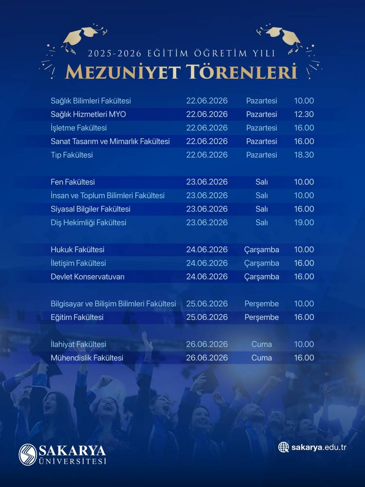 Mezuniyet Törenleri Kapsamında Cübbe Satışları Başladı